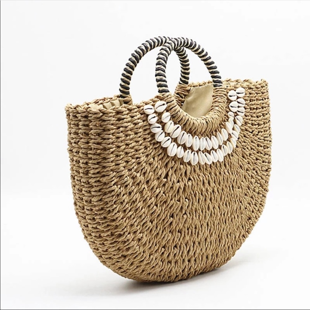🔥 BRAND NEW summer wicker bag 🔥 - Picture 2 of 4